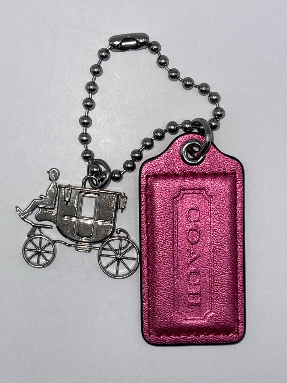 Coach Horse & Carriage Silver
Hangtag Set